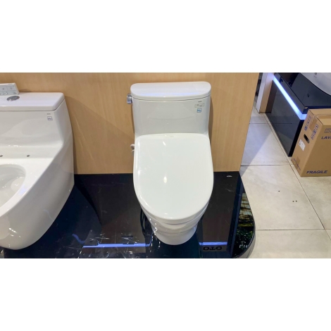 Bồn Cầu Điện Tử TOTO MS887CRW23 Nắp Rửa Washlet TCF47360GAA S7 Giấu Dây