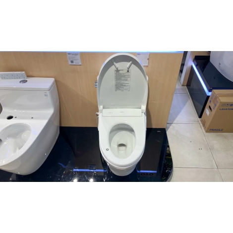 Bồn Cầu Điện Tử TOTO MS887CRW23 Nắp Rửa Washlet TCF47360GAA S7 Giấu Dây