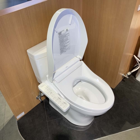 Bồn Cầu Điện Tử TOTO MS889CDRW17 Nắp Rửa Washlet TCF23460AAA C2 Giấu Dây