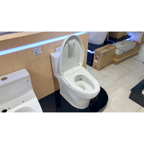 Bồn Cầu Điện Tử TOTO MS889CDRW23 Nắp TCF47360GAA Dòng S7 Tự Động Đóng Mở