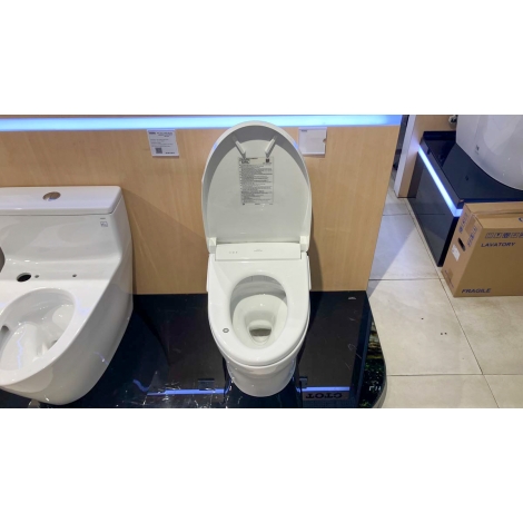 Bồn Cầu Điện Tử TOTO MS889CDRW23 Nắp TCF47360GAA Dòng S7 Tự Động Đóng Mở