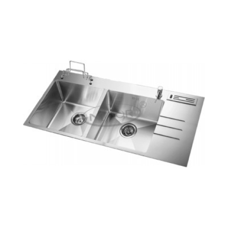 Chậu rửa chén Nicor N-10048(VD+CT) Inox 201