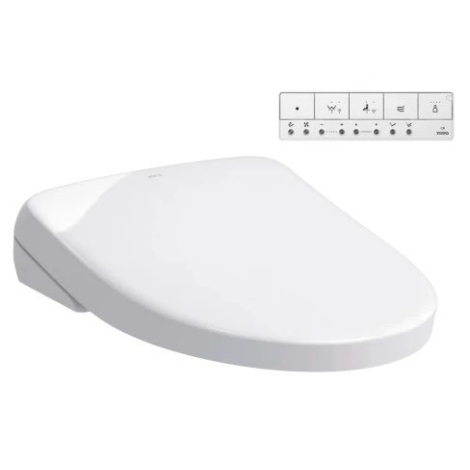 Nắp Rửa Điện Tử Washlet TOTO TCF47360GAA (W23) Đóng Mở Tự Động Giấu Dây S7