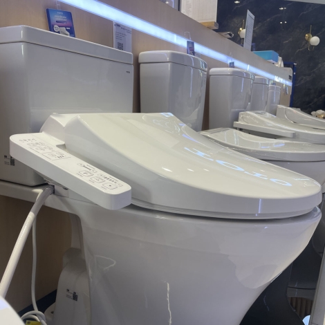 Nắp Rửa Điện Tử Washlet TOTO TCF23710AAA (W18) C2 Simple 220V