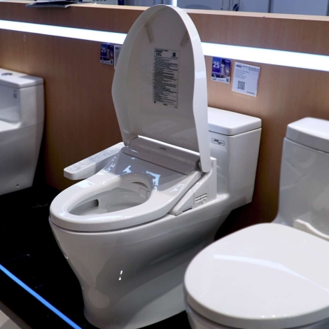 Bồn Cầu Điện Tử TOTO MS188VKW16 Nắp Rửa Washlet TCF23410AAA C2
