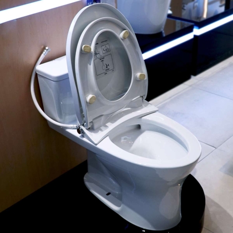 Bàn Cầu TOTO MS855DE2 Nắp Cơ Ecowasher