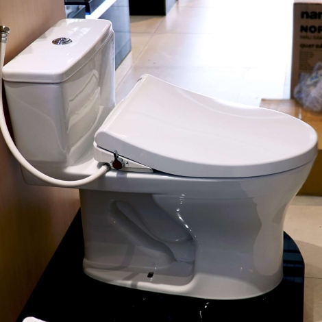 Bồn Cầu TOTO MS855DE4 Một Khối Nắp Cơ