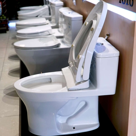 Bồn Cầu TOTO MS855DE4 Một Khối Nắp Cơ