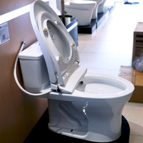Bồn Cầu TOTO MS855DE4 Một Khối Nắp Cơ