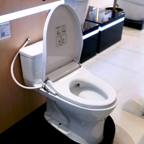 Bồn Cầu TOTO MS855DE4 Một Khối Nắp Cơ