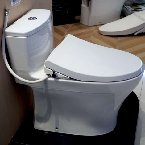 Bồn Cầu TOTO MS885DE4 Một Khối Nắp Cơ