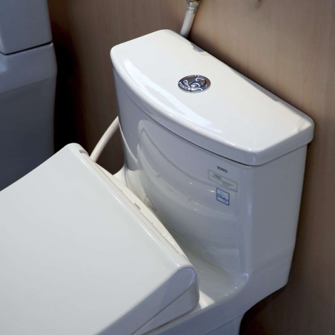 Bồn Cầu TOTO MS885DE4 Một Khối Nắp Cơ