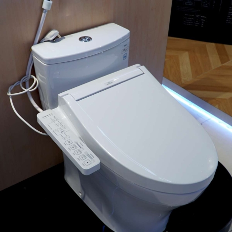 Bồn Cầu Điện Tử TOTO MS885DW16 Nắp Rửa Washlet TCF23410AAA C2