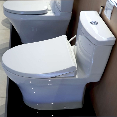 Bồn Cầu TOTO MS889DRE4 (MS889DE4) Một Khối Nắp Cơ