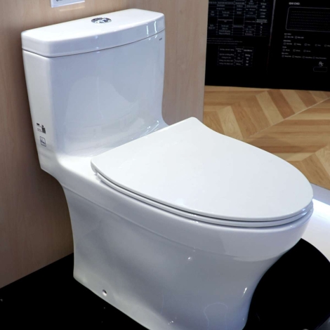 Bồn Cầu TOTO MS889DRT8 (MS889DT8) Một Khối Nắp TC600VS