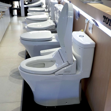 Bồn Cầu Điện Tử TOTO MS889DRW16 Nắp Rửa Washlet TCF23410AAA C2